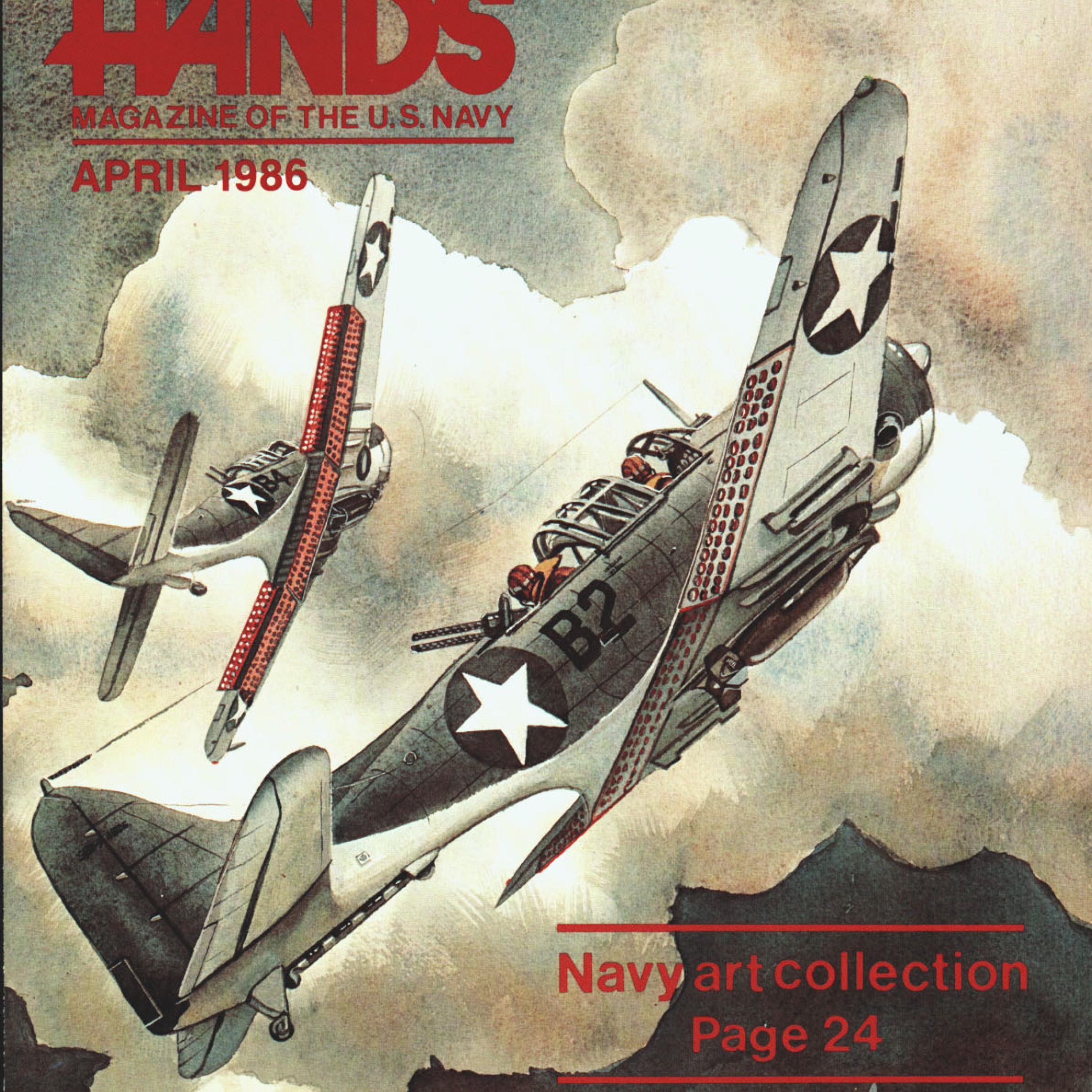 Image of vintage magazine artwork