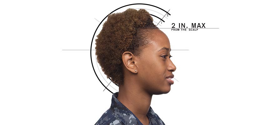 Natural hair measurement image